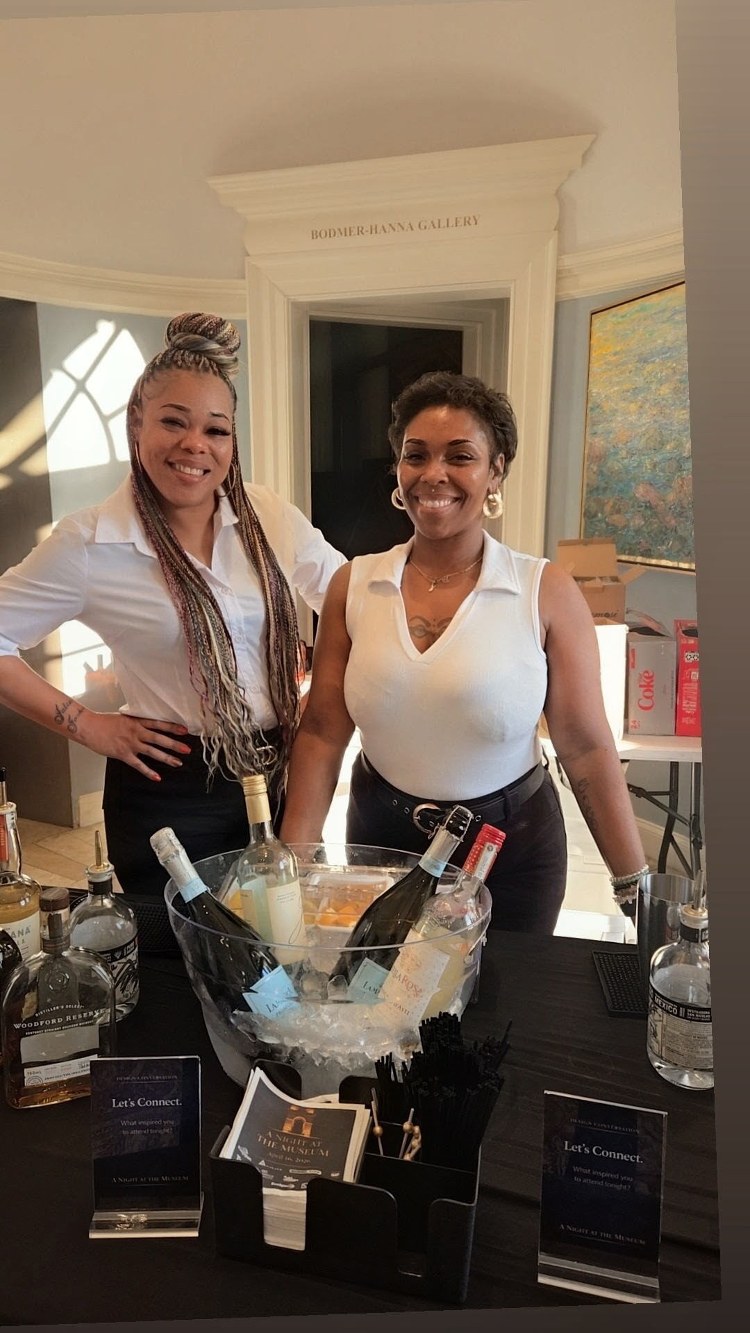Bartenders ready for private event service